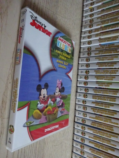 MICKEYHO KLUBÍK 25, MICKEY MOUSE, DVD FILM