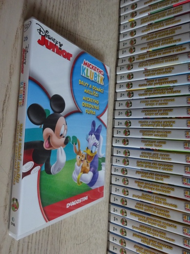 MICKEYHO KLUBÍK 26, MICKEY MOUSE, DVD FILM