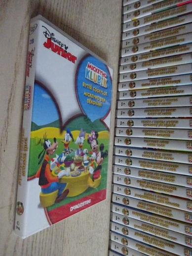 MICKEYHO KLUBÍK 28, MICKEY MOUSE, DVD FILM