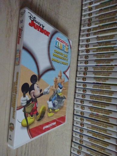MICKEYHO KLUBÍK 30, MICKEY MOUSE, DVD FILM