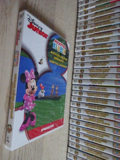 MICKEYHO KLUBÍK 33, MICKEY MOUSE, DVD FILM