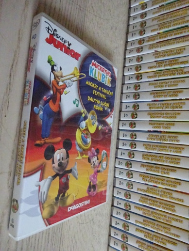 MICKEYHO KLUBÍK 40, MICKEY MOUSE, DVD FILM