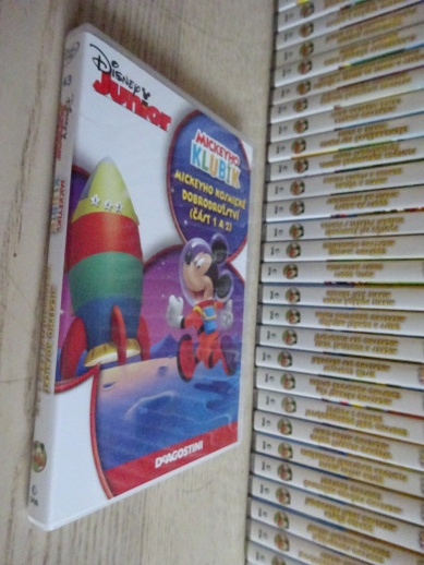 MICKEYHO KLUBÍK 43, MICKEY MOUSE, DVD FILM