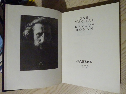 KRVAVÝ ROMÁN, JOSEF VÁCHAL, **an