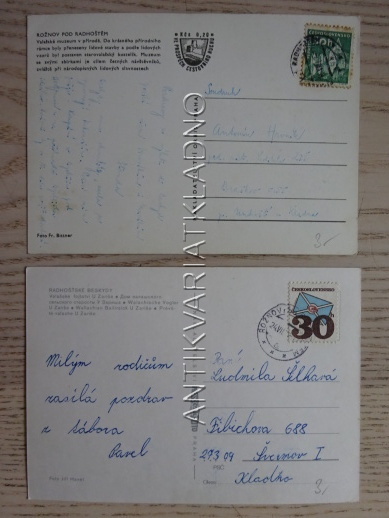 ROŽNOV POD RADHOŠTĚM, VALAŠSKÉ MUZEUM, 2 KUSY