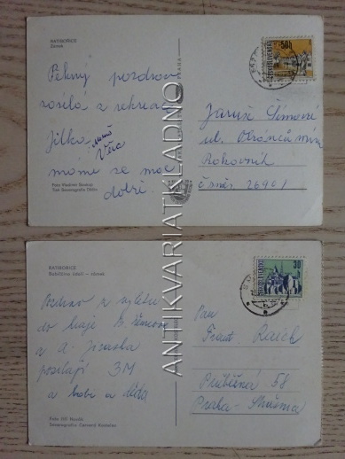 RATIBOŘICE, OKRES NÁCHOD, 2 KUSY