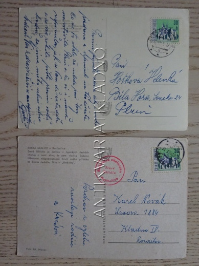 RATIBOŘICE, OKRES NÁCHOD, 2 KUSY