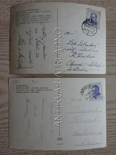 RATIBOŘICE, OKRES NÁCHOD, 2 KUSY