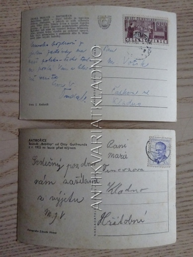 RATIBOŘICE, OKRES NÁCHOD, 2 KUSY