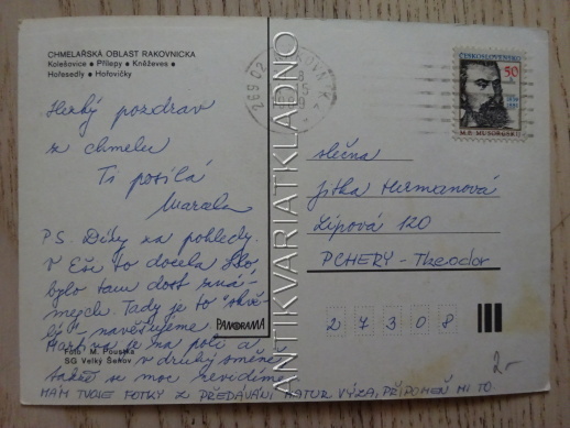 RAKOVNICKO, KNĚŽEVES, HOŘOVIČKY, HOŘESEDLY, KOLEŠOVICE, PŘÍLEPY, OKRES RAKOVNÍK