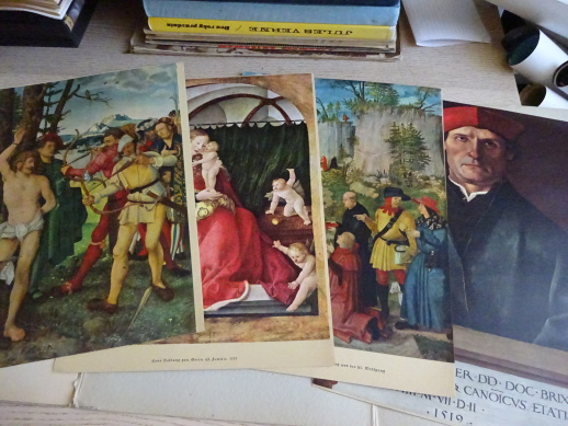 NĚMEČTÍ MALÍŘI V BARVĚ, DÜRER A DALŠÍ, 10X BARVOTISK