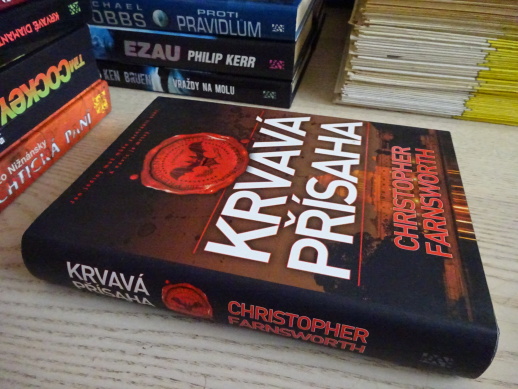 KRVAVÁ PŘÍSAHA, CHRISTOPHER FARNSWORTH, **an