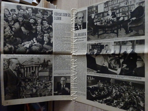 JAN MASARYK, SVĚT V OBRAZECH