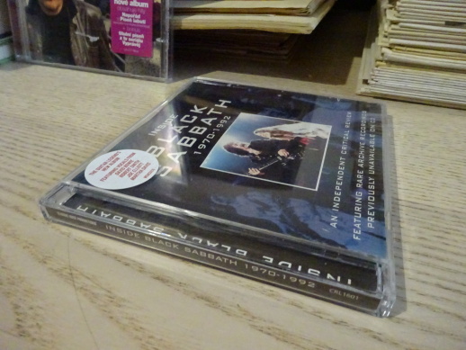 BLACK SABBATH, INSIDE, CD HUDBA
