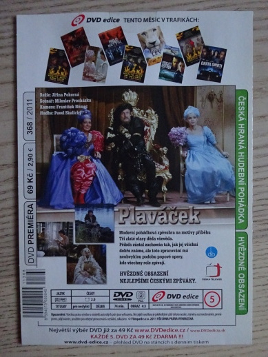 PLAVÁČEK, DVD FILM