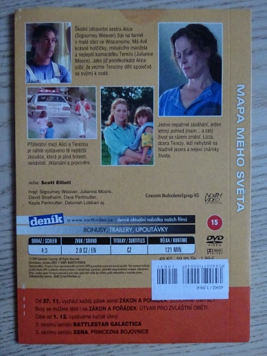 MAPA MÉHO SVĚTA, DVD FILM