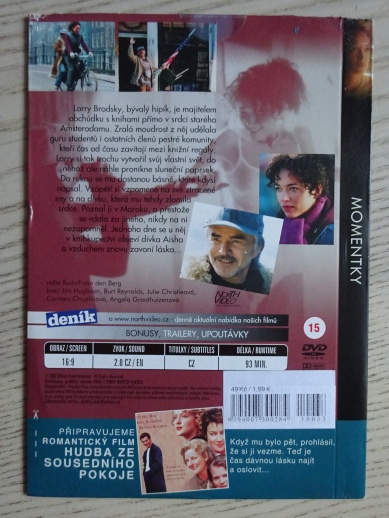 MOMENTKY, DVD FILM 