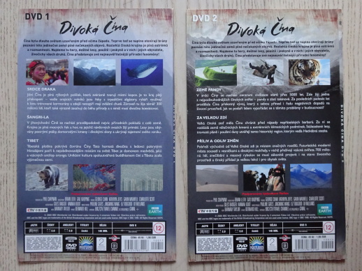 DIVOKÁ ČÍNA, BBC, 2X DVD FILM DOKUMENT