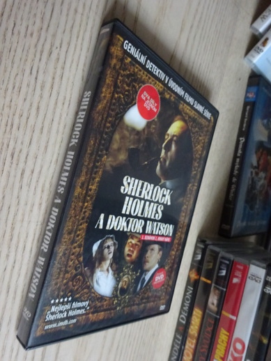 SHERLOCK HOLMES A DOKTOR WATSON, 2 DÍLY, DVD FILM