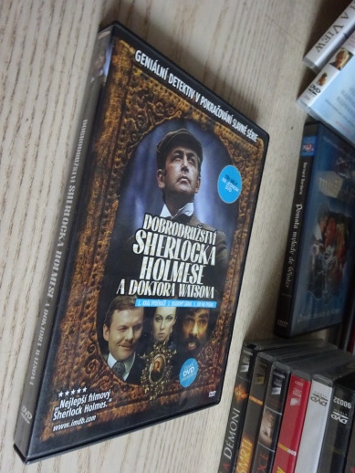 SHERLOCK HOLMES A DOKTOR WATSON, 3 DÍLY, DVD FILM