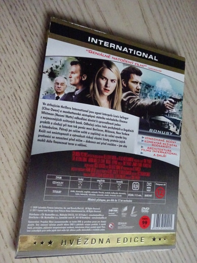 INTERNATIONAL, DVD FILM