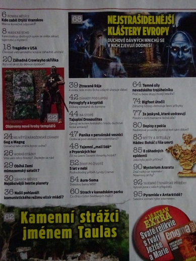 ENIGMA SPECIÁL, 12/2023, NEJDĚSIVĚJŠÍ MONSTRA PLANETY