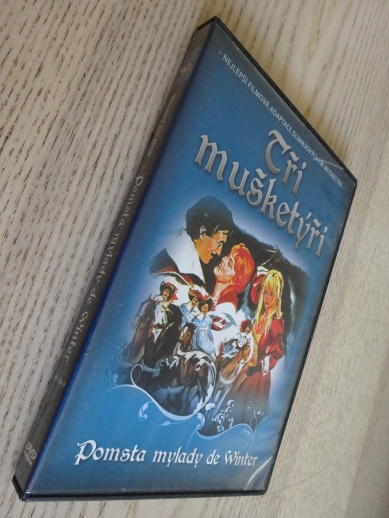TŘI MUŠKETÝŘI, DVD FILM