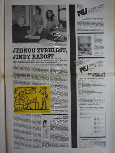 ČESKOSLOVENSKÝ NEI REPORT, 5/1993, NEPRAKTA