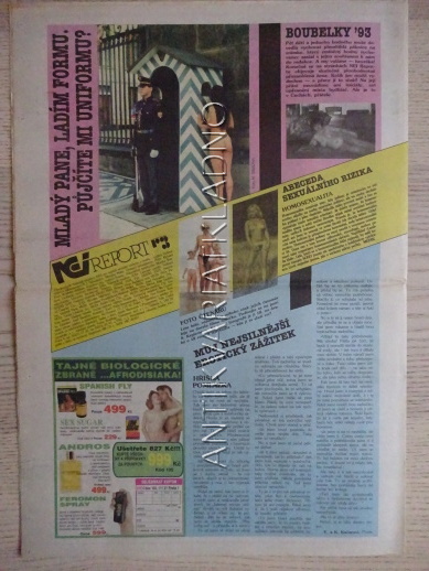 ČESKOSLOVENSKÝ NEI REPORT, 9/1993, KÁJA SAUDEK