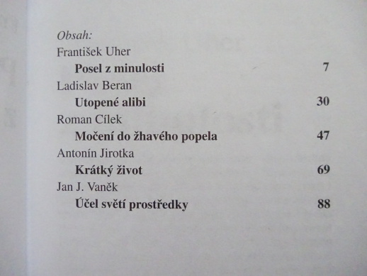 STALO SE!, 5X KRIMI, POSEL Z MINULOSTI