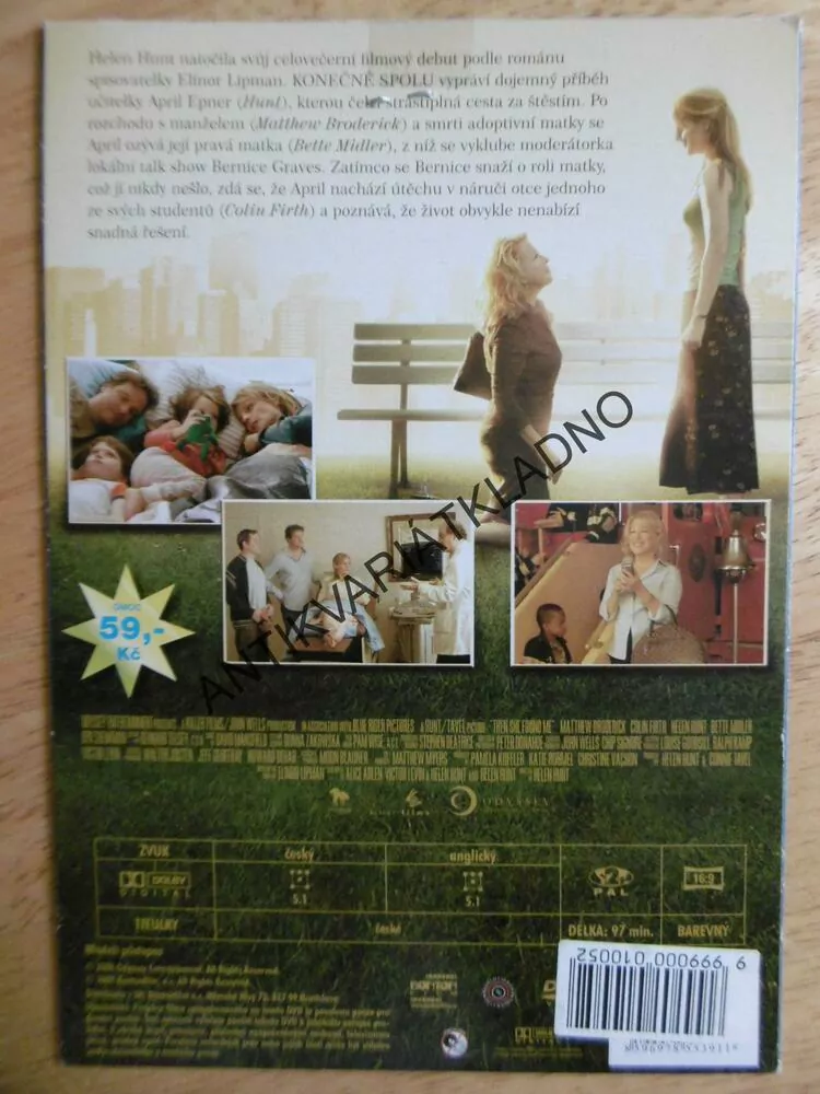 KONEČNĚ SPOLU, DVD FILM 