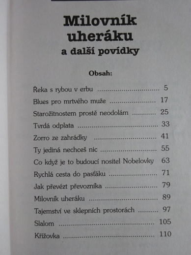MILOVNÍK UHERÁKU A DALŠÍ POVÍDKY, 100% KRIMI