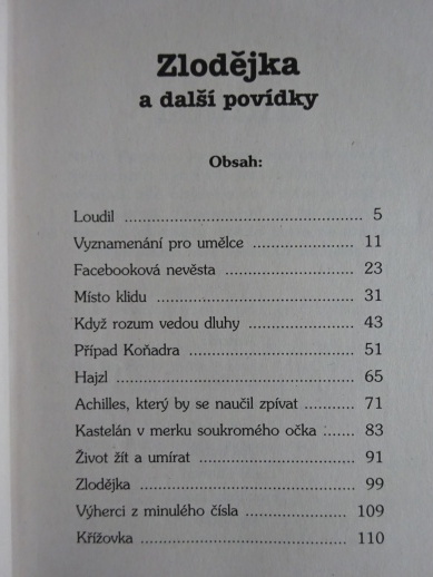 ZLODĚJKA A DALŠÍ POVÍDKY, 100% KRIMI