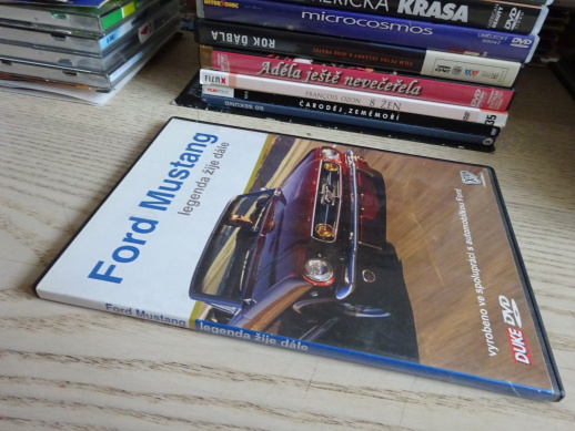 FORD MUSTANG, LEGENDA ŽIJE DÁLE, DVD FILM