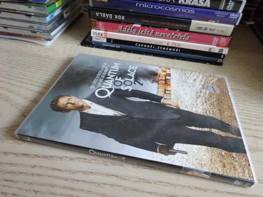 QUANTUM OF SOLACE, JAMES BOND, 007, DVD FILM