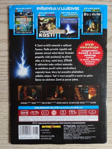 SÍLA DOPADU, DVD FILM