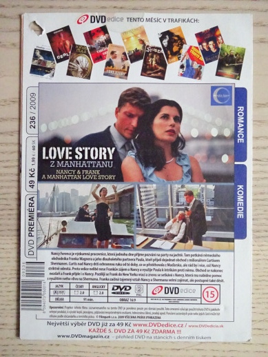 LOVE STORY Z MANHATTANU, DVD FILM