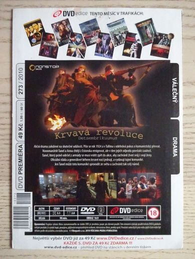 KRVAVÁ REVOLUCE, DVD FILM
