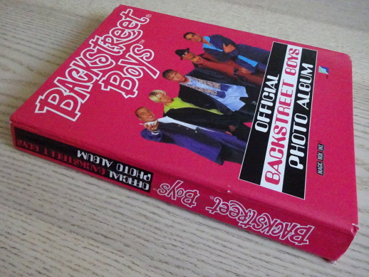 FOTOALBUM BACKSTREET BOYS, 100X FOTOGRAFIE