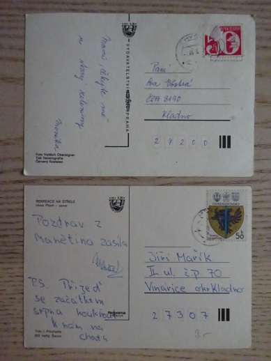 STŘELA, ŘEKA, OKRES PLZEŇ-SEVER, 2 KUSY