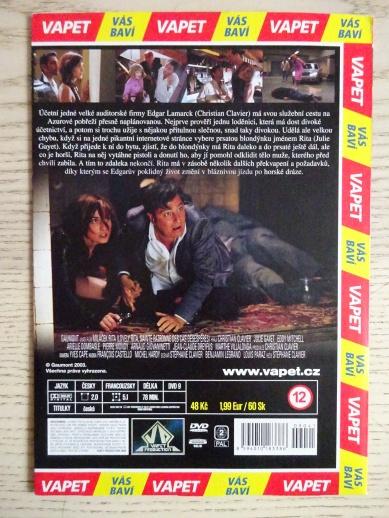 MILÁČEK RITA, DVD FILM