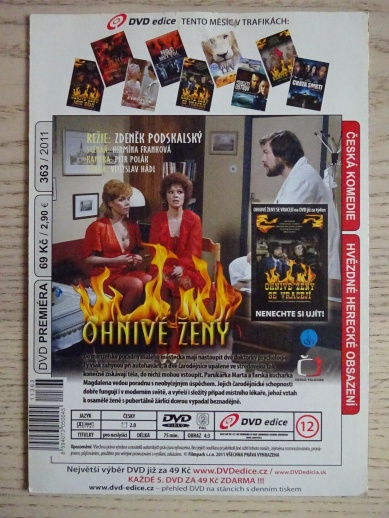 OHNIVÉ ŽENY, DVD FILM