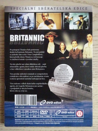 BRITANNIC, DVD FILM