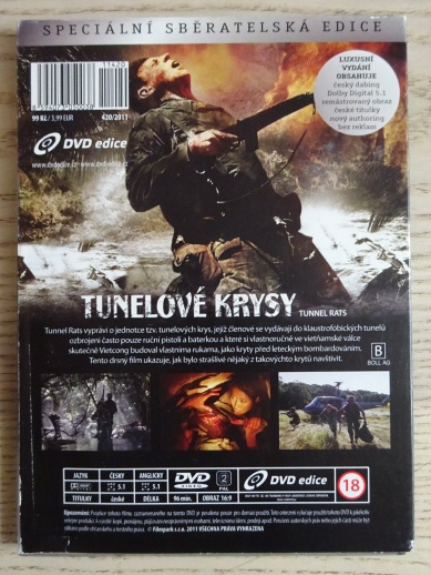 TUNELOVÉ KRYSY, DVD FILM