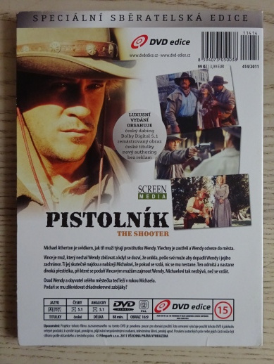 PISTOLNÍK, DVD FILM