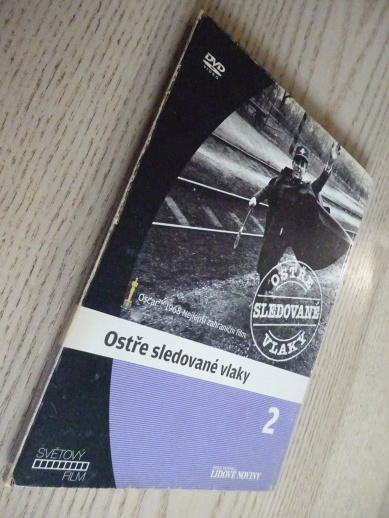 OSTŘE SLEDOVANÉ VLAKY, DVD FILM