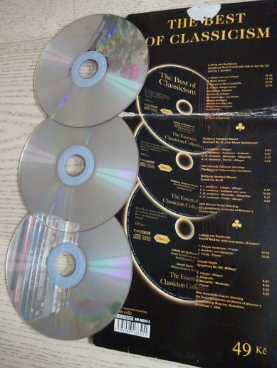 ZLATÁ KOLEKCE KLASIKY, 3X CD VÁŽNÁ HUDBA