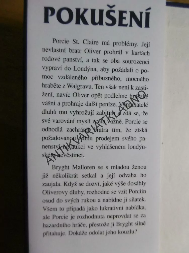 POKUŠENÍ, JO BEVERLEY