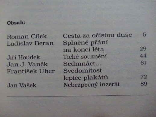CESTA ZA OČISTOU DUŠE A DALŠÍ POVÍDKY