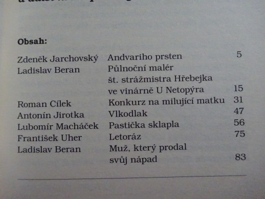 ANDVARIHO PRSTEN A DALŠÍ POVÍDKY